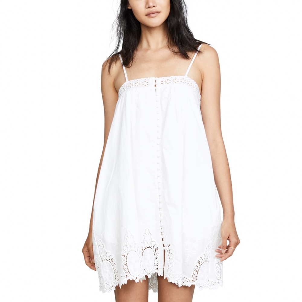 NEW NWT Knot Sisters - Hamptons White Eyelet Dress - Small